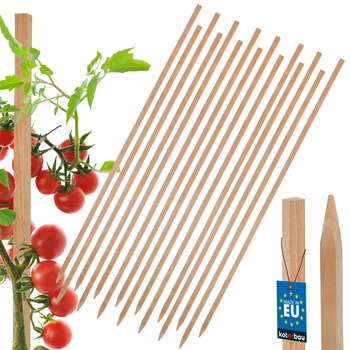 Tăruși de grădină din lemn pentru roșii legume 150 cm set de 15 buc.