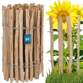 Hazel gard împrejmuire borduri palisadă ardezie 60 cm