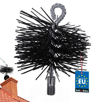 Perie pentru curățarea coșului de fum maturator pvc m12 100 mm