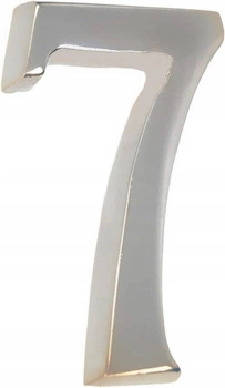Numărul casei "7" numărul ușii 5 cm cromat