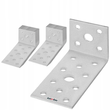 Suport unghiular conector de tâmplărie 40x80x40 mm construcție 25 buc.