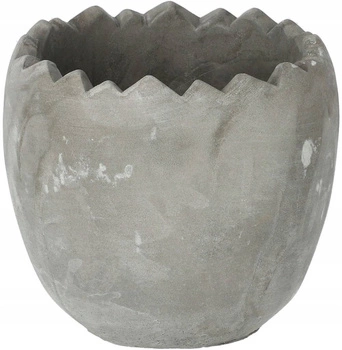 Oală cu carcasă ceramică în formă de coajă de ou ⌀12 cm