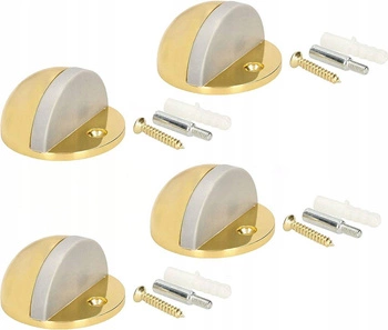 Amortizor înșurubat pentru ușă stoper 45 mm - 4 buc - Culoare aurie