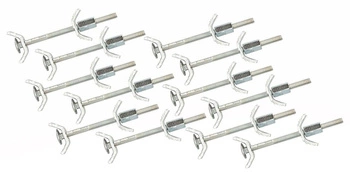 Conector cu șuruburi pentru mobilier 100 conector pentru blat de lucru - 12 buc.