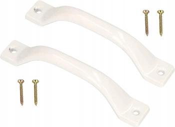 Mâner mobilier antaba 140 pentru dulapuri sertare 2 buc. - Culoare albă