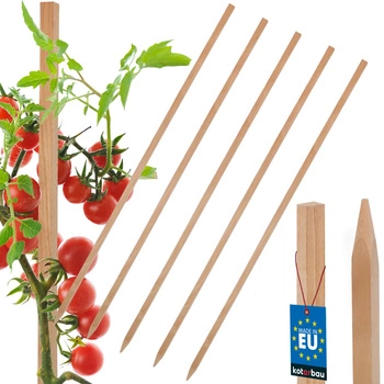 Tăruși de grădină din lemn pentru roșii legume 80 cm set de 5 buc.