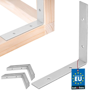 Colțar de tâmplărie zincat 150x150x25 mm set 25 buc.