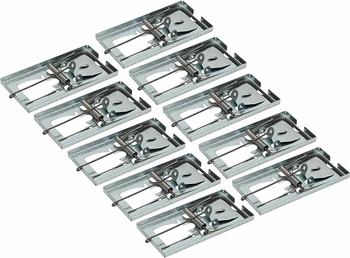 Capcană pentru șoareci capcană pentru șoareci din metal - 10 buc.