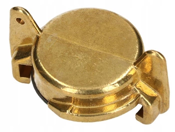 Cuplaj pentru furtun de apă cu dop de alamă