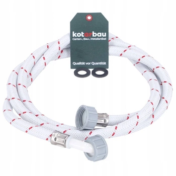 Furtun împletit pentru intrarea în mașina de spălat 2,0 m 3/4''