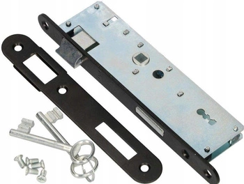 Încuietoare încastrată ușă 72/34 mm cheie stânga zăvorâre