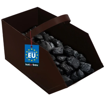 Oțel cărbune bin cărbune cenușă maro