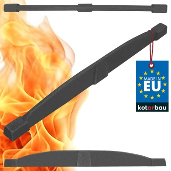 Grătar din fontă cu bare de 480 mm pentru cuptor