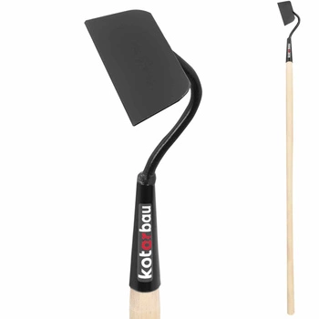 Sapă de grădină săpător 180 mm cu mâner de lemn