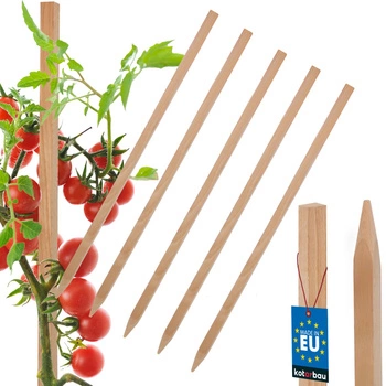 Tăruși de grădină din lemn pentru roșii legume 40 cm set de 5 buc.