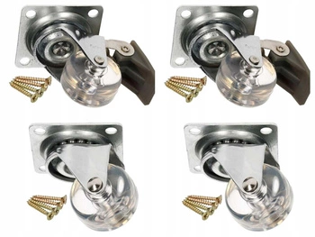 Rotițe mobilă 35 mm cu/fără frână set de 4 buc.