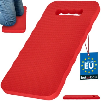Suport din spumă pentru grădinărit pentru genunchi roșu 40x20 cm