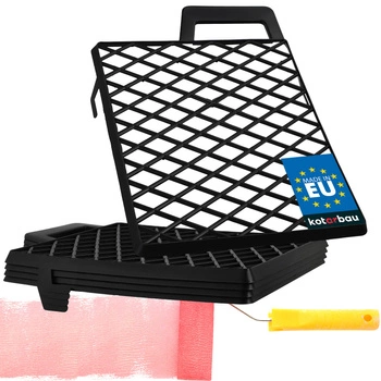 Grilă de pictură din plastic 21,5x25,5 cm set de 5 buc.