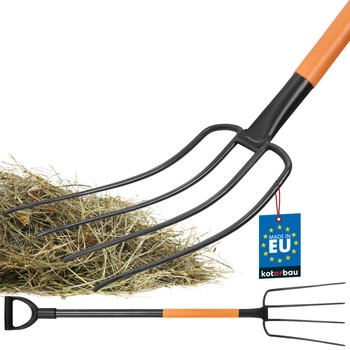 Furculiță cu 4 țepușe pentru săpături agricole