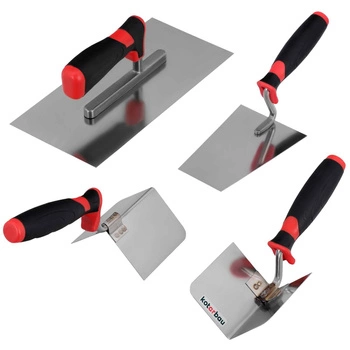 Set de spatule de construcții din oțel inoxidabil 4in1