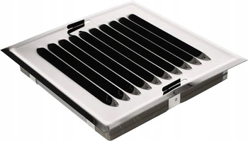 Grilă de ventilație a coșului de fum din oțel inoxidabil 14x14cm