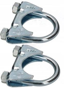 Clemă pentru țevi cibant fi 36 mm oțel - 2 buc.