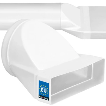 Racord de conductă 204x60 secțiune variabilă fi150mm