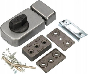 Zăvor de ușă suspendată 50/60mm argint