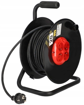 Cablu de prelungire a bobinei 3x1,5 construcție z/u 20m