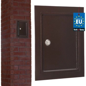 Ușă de coș de fum 150x200 mm trapă de inspecție