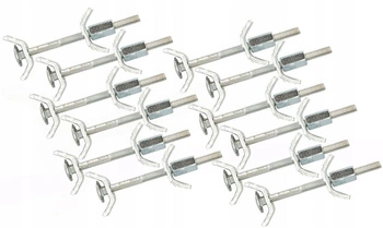 Conector cu șuruburi pentru mobilier 65 conector pentru blat de lucru - 12 buc.