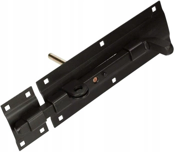 Șurub de alunecare cu două fețe pentru ușa de acces negru