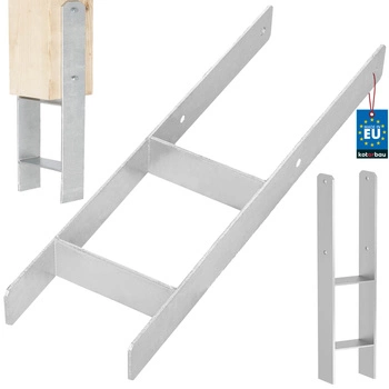 Baza stâlpului h pentru încastrare zincat argintiu 160 mm