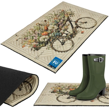 Preș 45x75 bicicletă decorativ la ușă