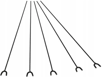 Suport pentru stâlp de grătar 62cm - 5 buc.
