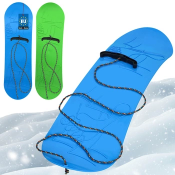 Snowboard placă snowboard pentru copii albastru verde set 2 buc.