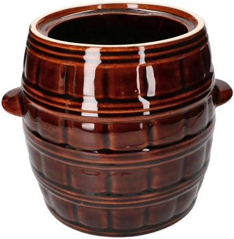 Butoi din gresie ceramică 5l oală pentru murături