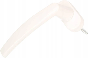 Fereastră de balcon mâner de aluminiu alb