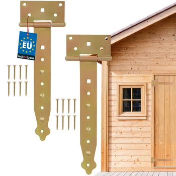 Balama arbour gazebo galbenă 250 mm set de 2 buc.