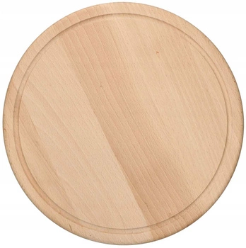 Scândură rotundă din lemn pentru bucătărie - fi 30 cm