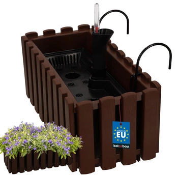 Ghiveci pentru balcon maro 400 MM