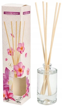 Difuzor de parfumuri odorizant de aer cu bețișoare oriental night 45 ml
