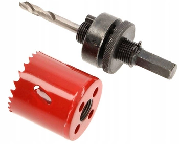 Ferăstrău de găurit bi-metal 48mm adaptor de frezare a coroanei