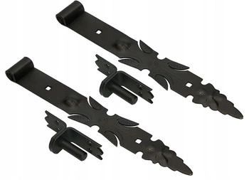 Balama de centură forjată decorativă pentru uși de 400 mm cu prindere - 2 buc.