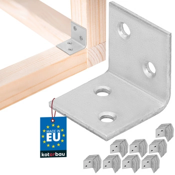 Colțar de îmbinare pentru dulgherie 25x25x25 set de 100 buc.