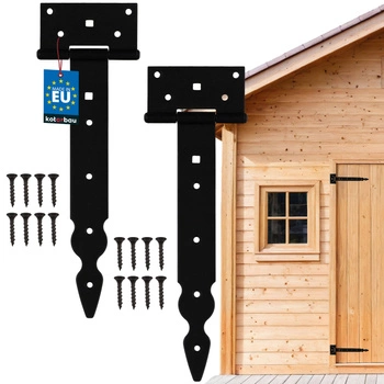 Balama pentru ușa foișorului t 250 mm set de 2 buc.