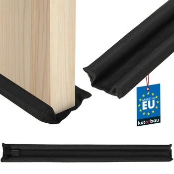 Garnitură din spumă pentru ușă fonoizolantă 30 mm 95 cm negru