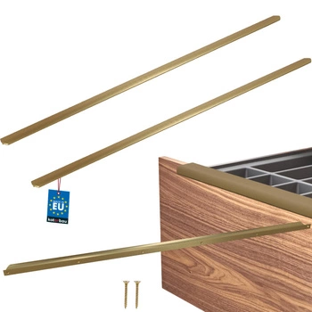 Mâner mobilier aluminiu auriu mat 980/1000 mm set de 2 buc.