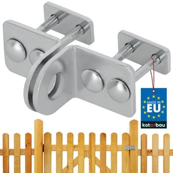 Rustle lacăt încuietoare pentru ușa porții argintiu 30 mm