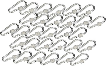 Carabină pivotantă 40 cârlig de frânghie - 50 buc.